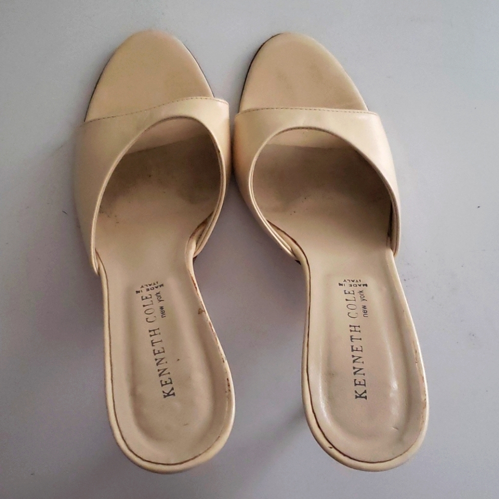 Kenneth Cole open toe heels